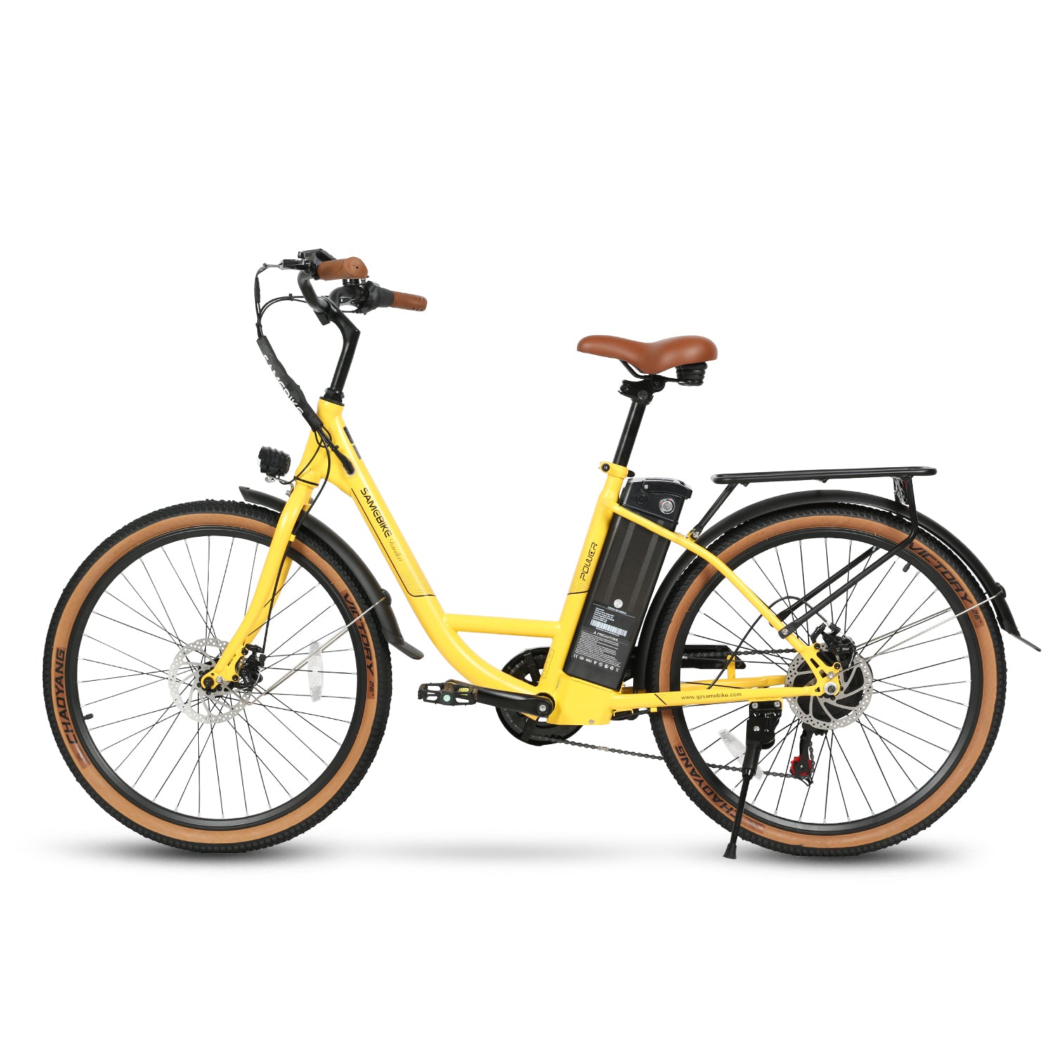 Samebike TDE10Z – elektrinis miesto dviratis, lengvas rėmas ir patogus dizainas