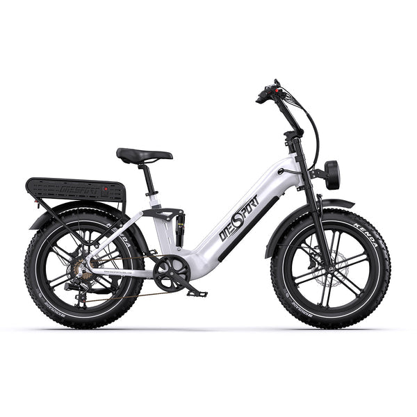 Onesport OT08 Pro – 20" Fat Bike su Dvigubomis Baterijomis 1728Wh ir 500W Varikliu