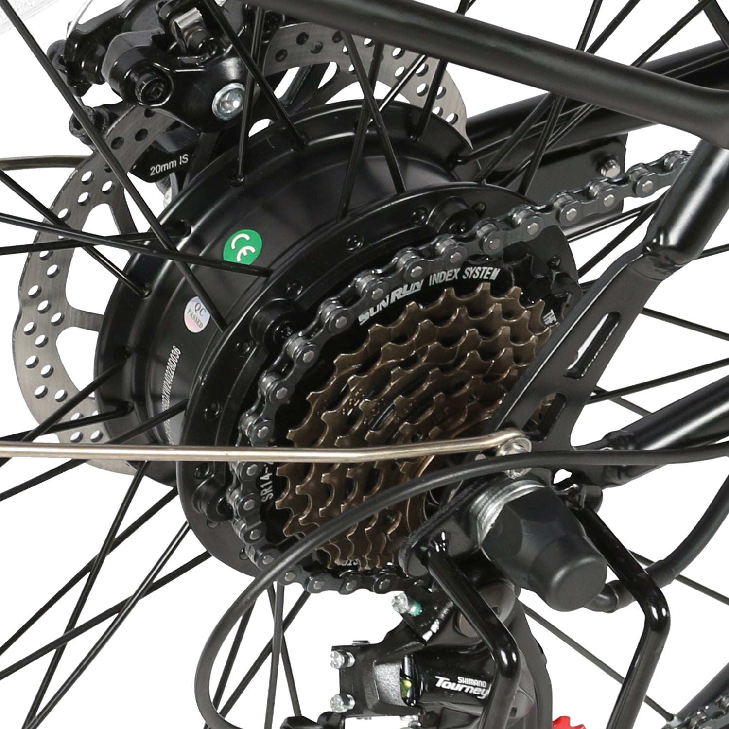 Samebike TDE10Z – elektrinis miesto dviratis, lengvas rėmas ir patogus dizainas