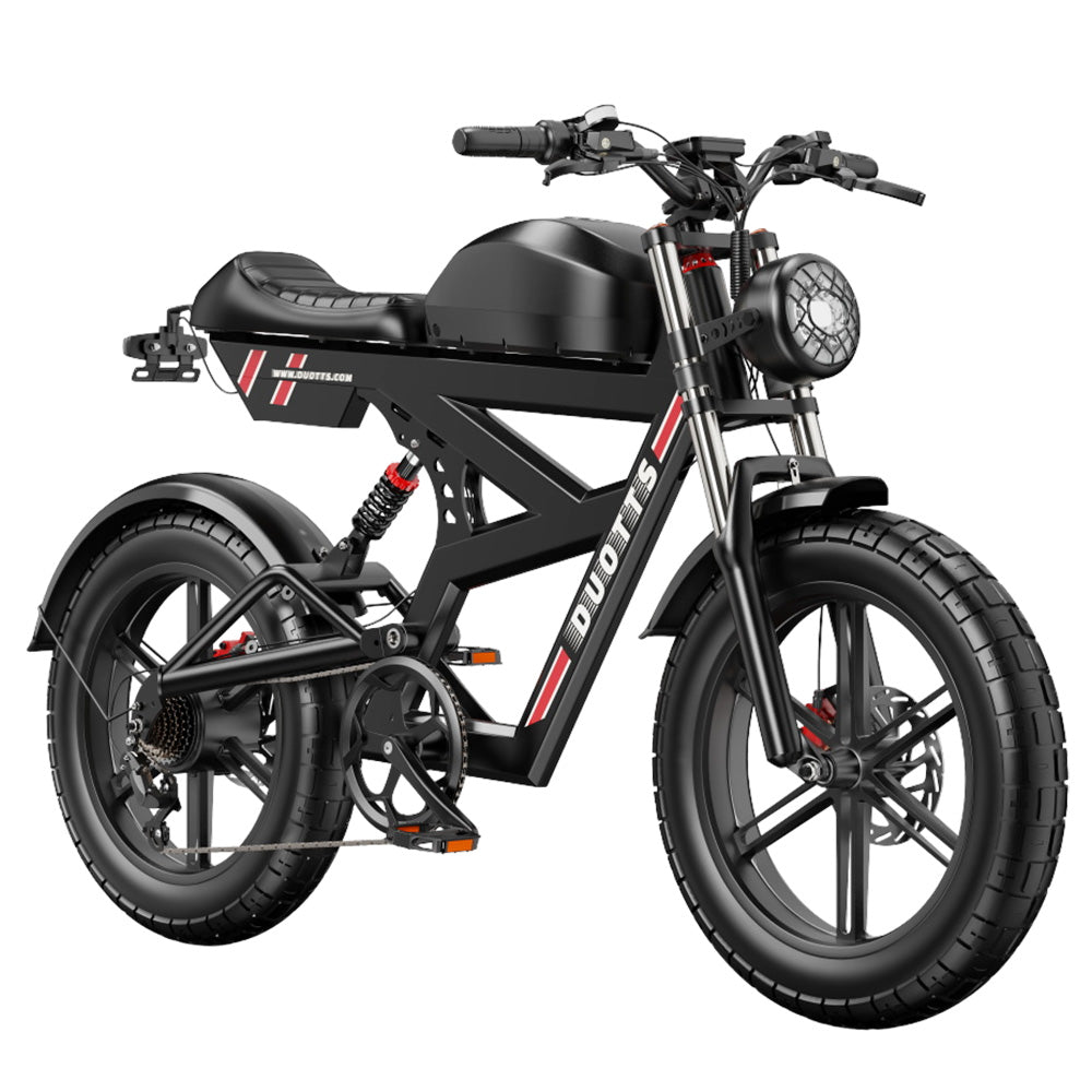 DUOTTS F20 – Kompaktiškas 20" Elektrinis Dviratis su 750W Varikliu