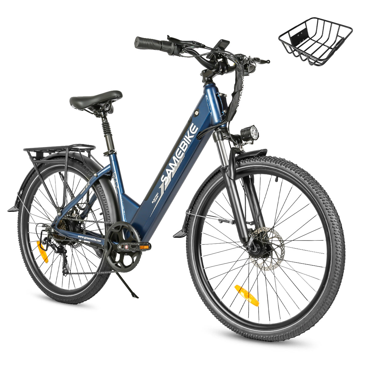 SAMEBIKE RS-A01 Pro-T – 500W Miesto Elektrinis Dviratis su 36V 15Ah Baterija ir 26" Padangomis