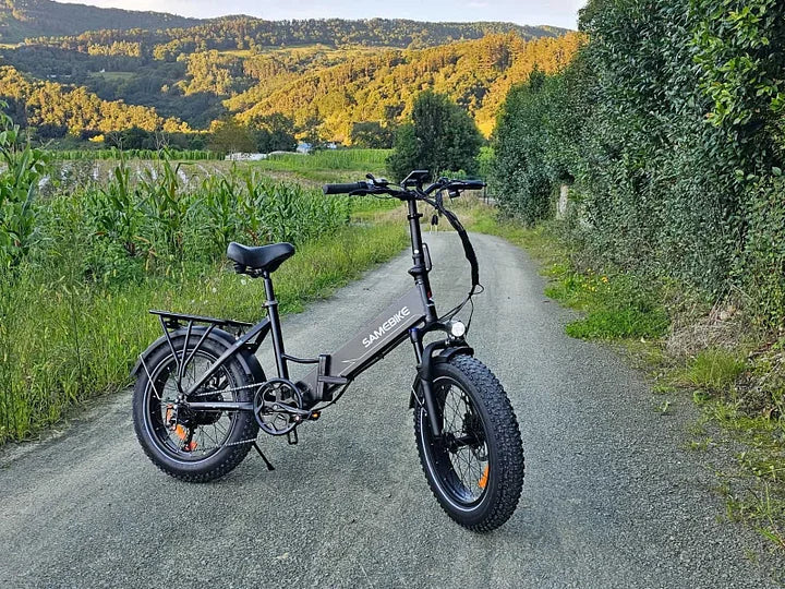 SAMEBIKE LOTDM200-II 750W Fat E-Dviratis su NFC, 48V 13Ah (Sulankstomas, 20")