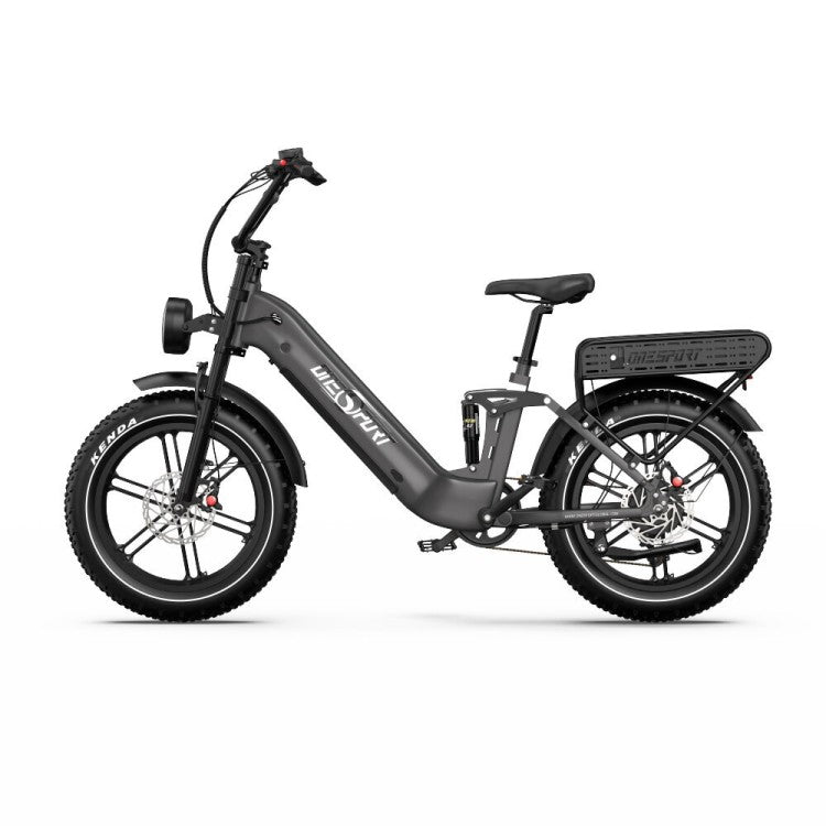 Onesport OT08 Pro – 20" Fat Bike su Dvigubomis Baterijomis 1728Wh ir 500W Varikliu