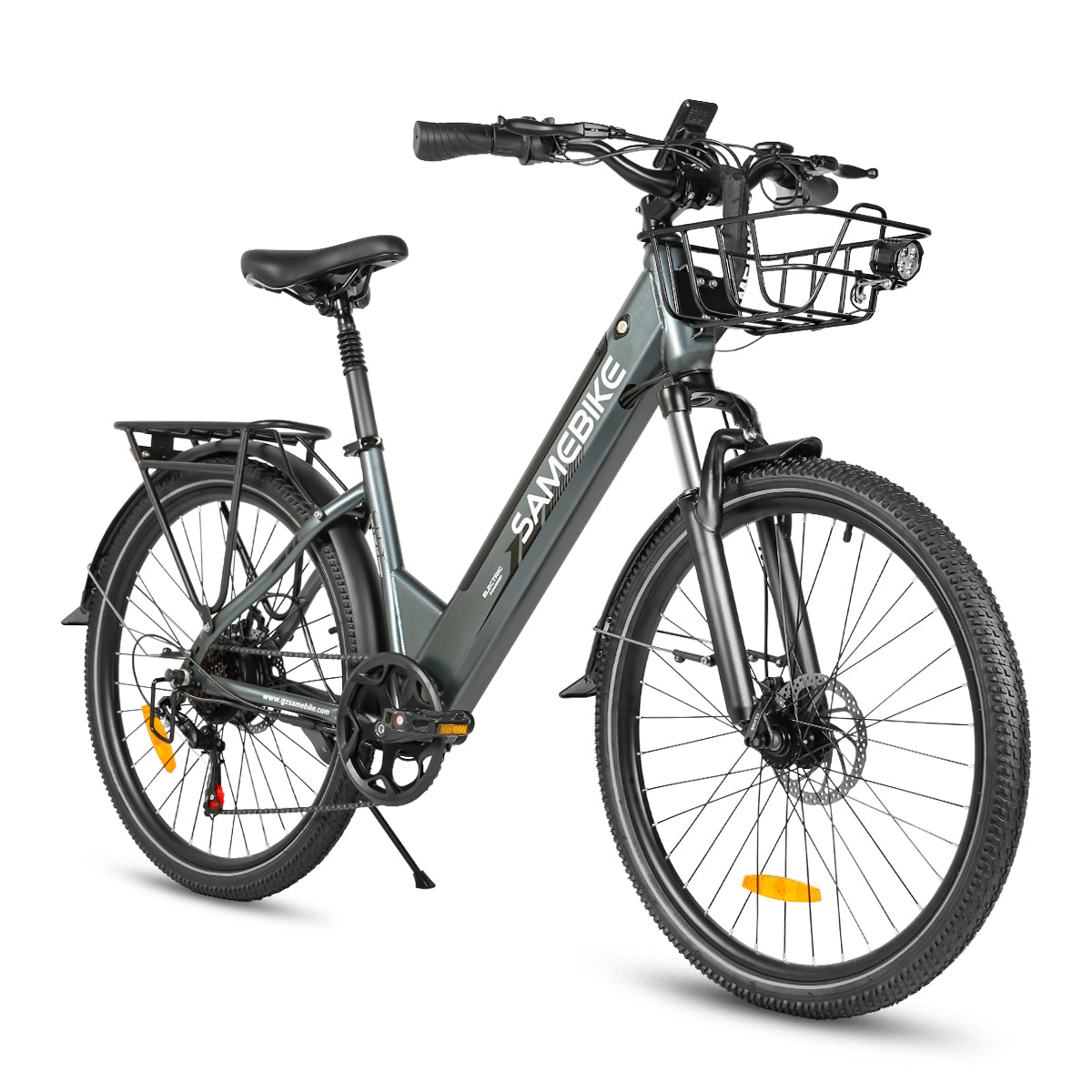 SAMEBIKE RS-A01 Pro-T – 500W Miesto Elektrinis Dviratis su 36V 15Ah Baterija ir 26" Padangomis
