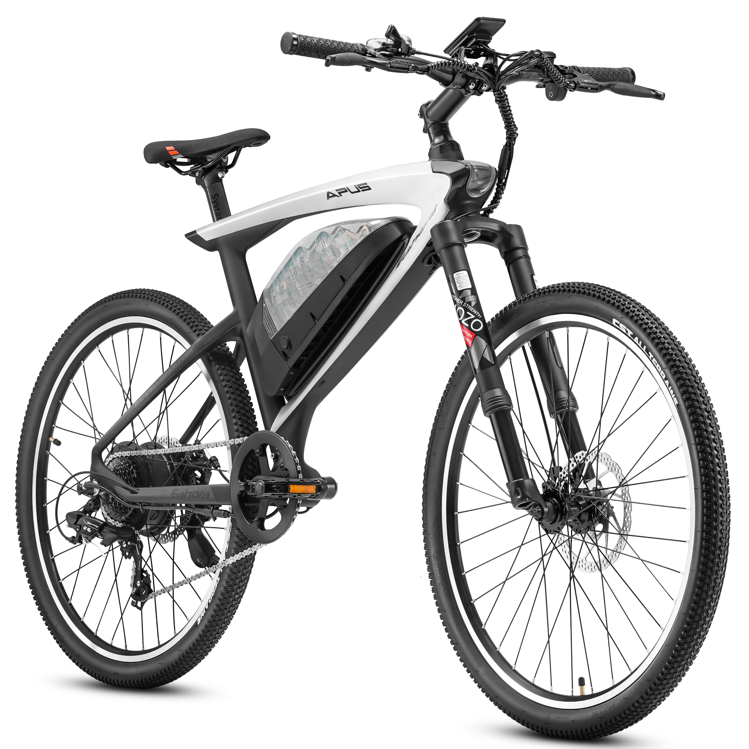 eAhora Apus – 750W elektrinis dviratis, 20Ah baterija, ilgo nuotolio modelis