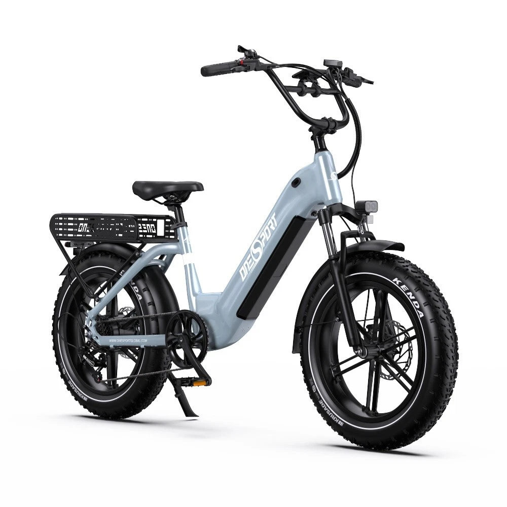 Onesport OT08 – 20" storos padangos, 500W variklis, 48V baterija, sulankstomas rėmas