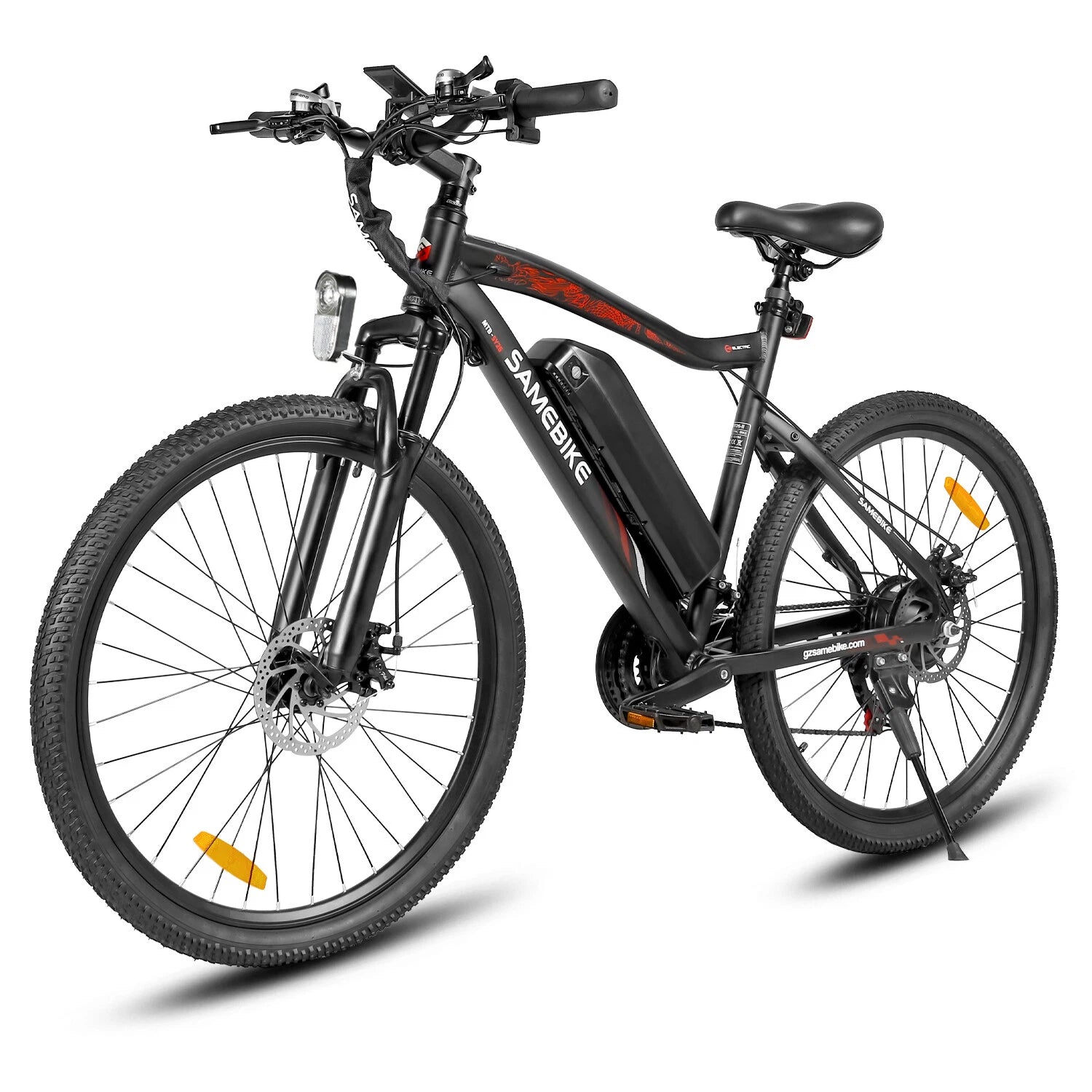 SAMEBIKE SY26-II elektrinis kalnų dviratis 500W, 36V 13Ah, 26 colių, iki 35 km/h