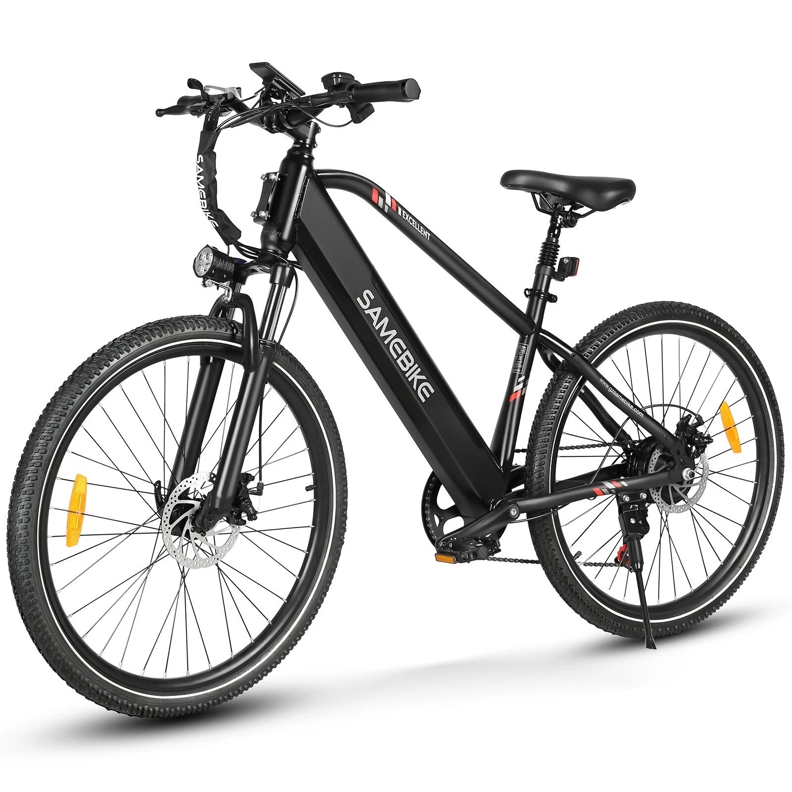 Samebike RS-A01 elektrinis dviratis – 500W, 36V 15Ah, 26", iki 35 km/h, 80 km