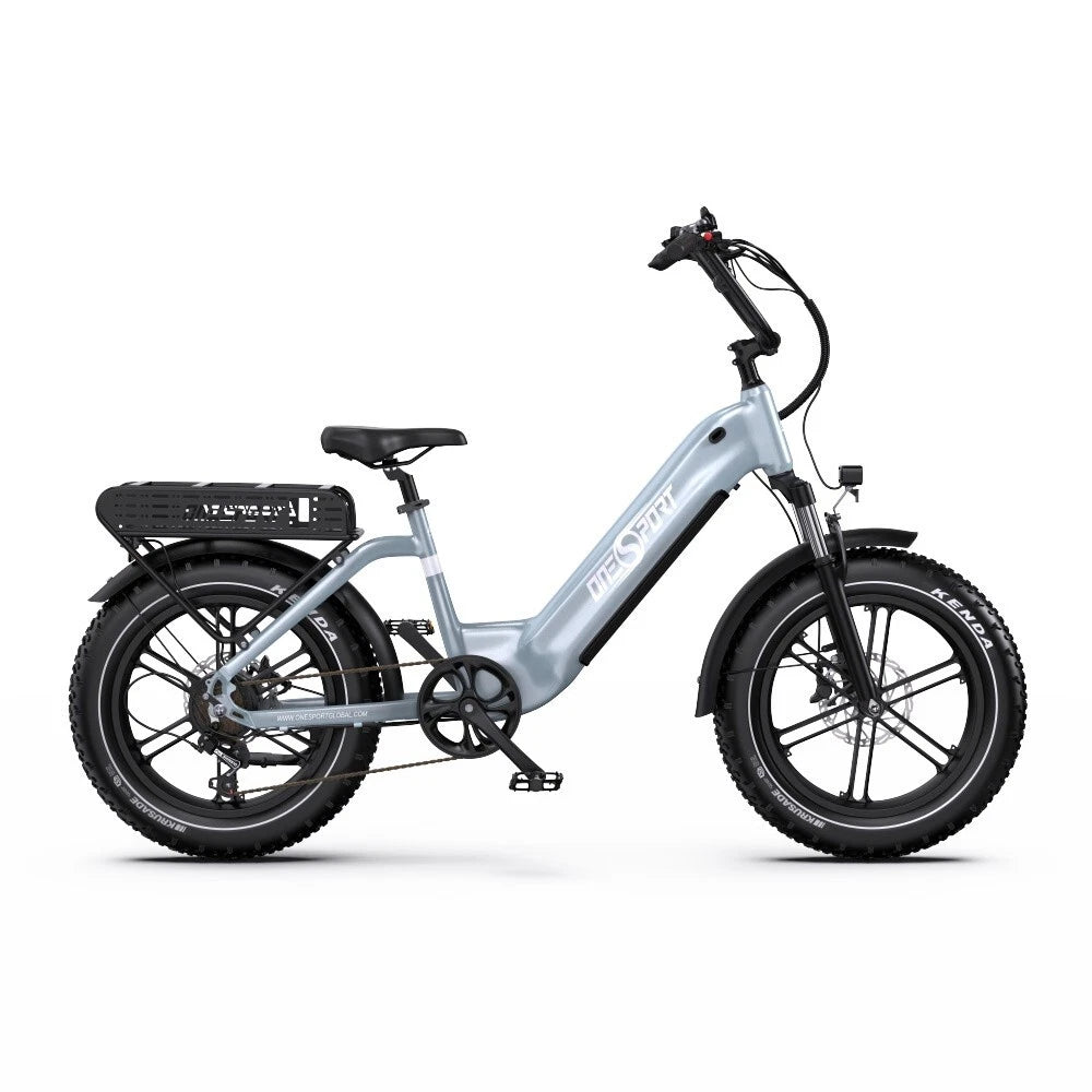 Onesport OT08 – 20" storos padangos, 500W variklis, 48V baterija, sulankstomas rėmas