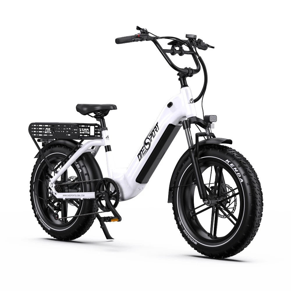 Onesport OT08 – 20" storos padangos, 500W variklis, 48V baterija, sulankstomas rėmas