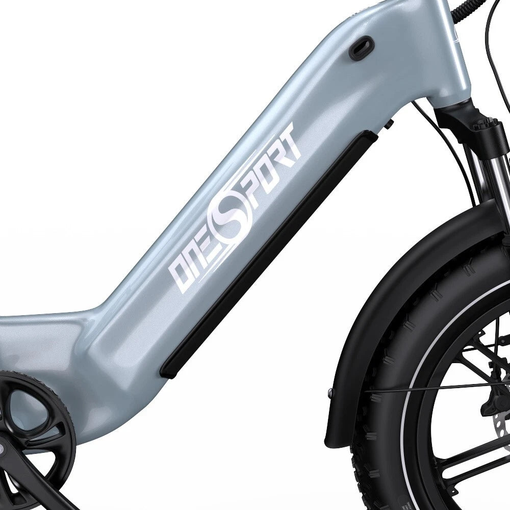 Onesport OT08 – 20" storos padangos, 500W variklis, 48V baterija, sulankstomas rėmas